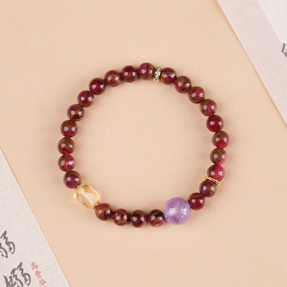 Ceramic & Crystal Harmony Bracelet