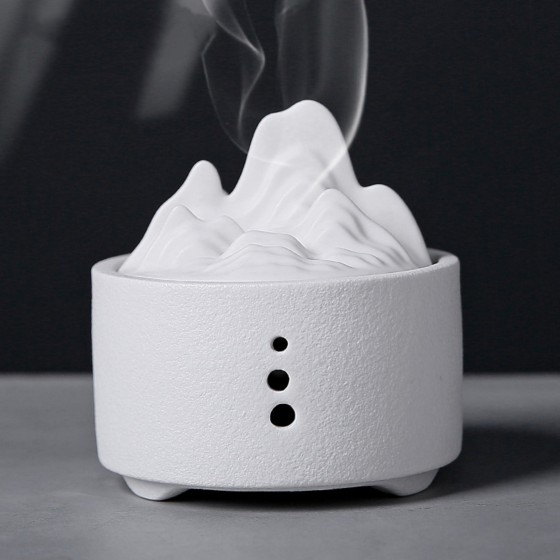 KyLin Aura Thousand Miles of Rivers and Mountains Ceramic Incense Burner