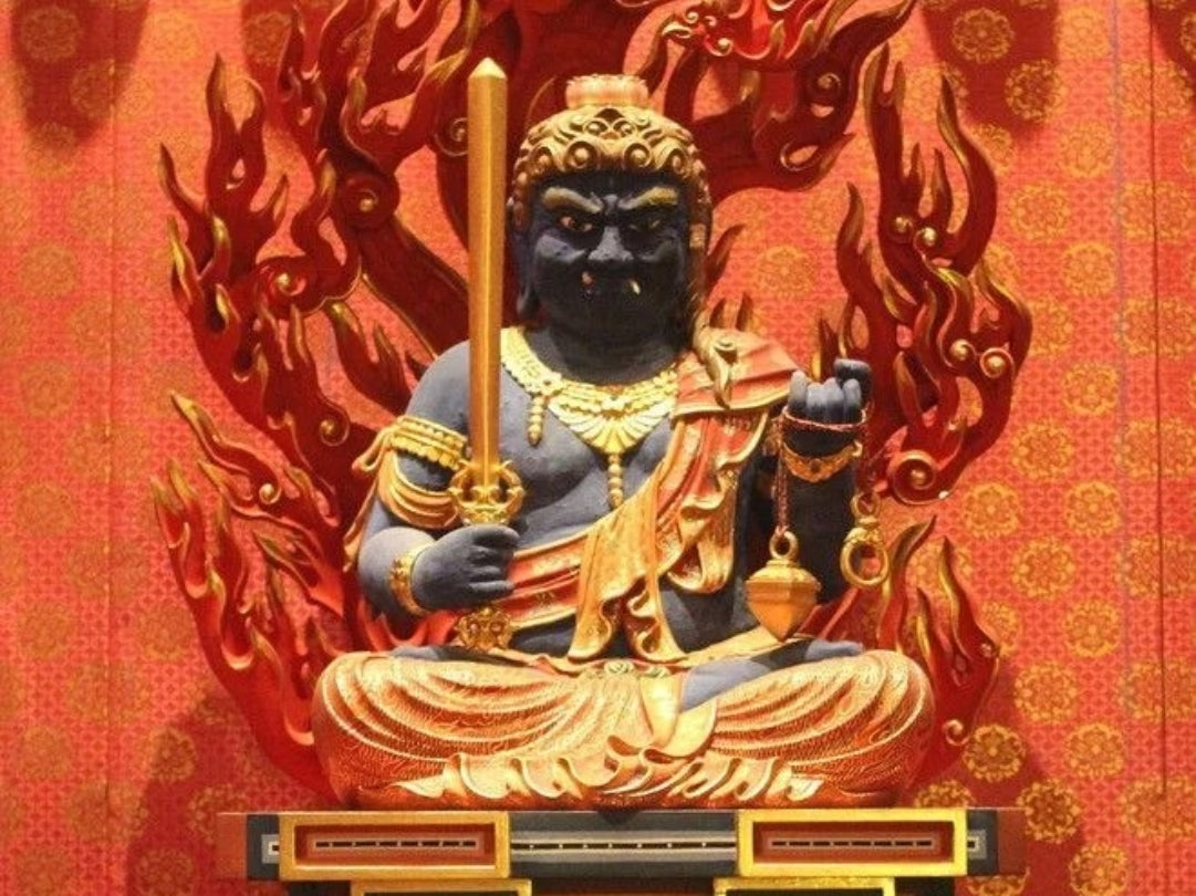 Acala sword and mantra article illustration