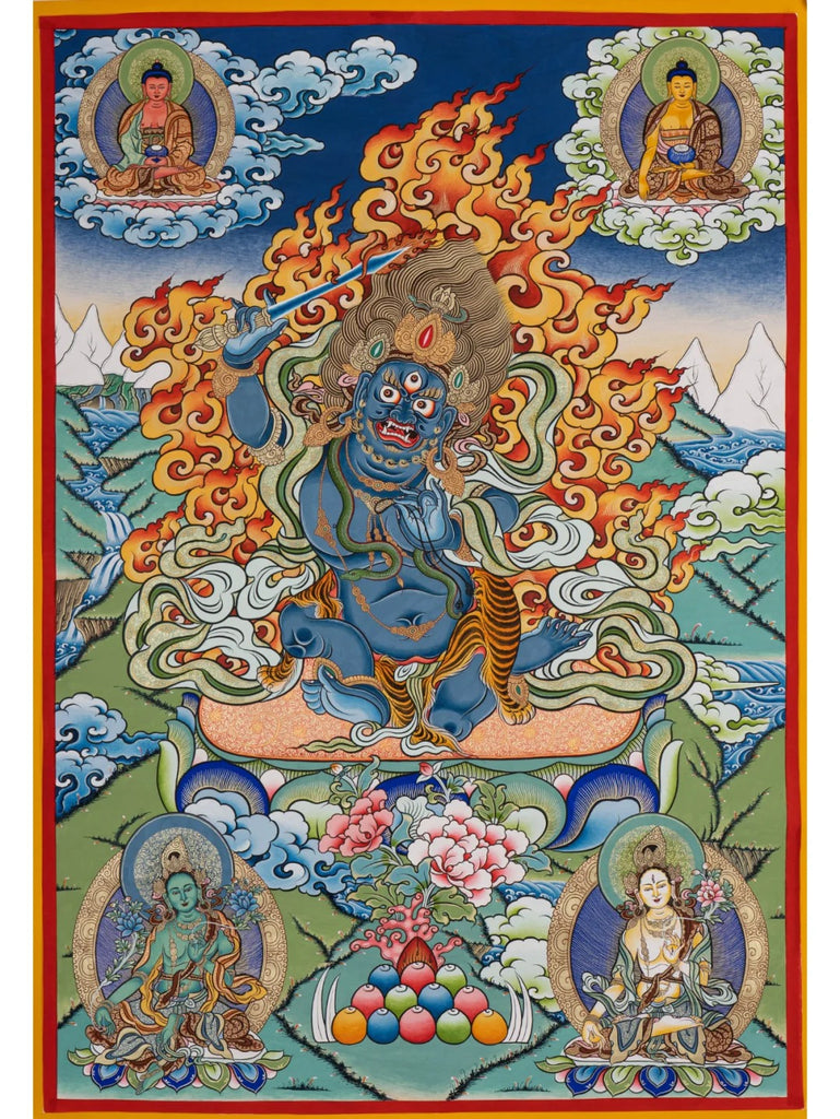 Acala iconography illustration from the reference article