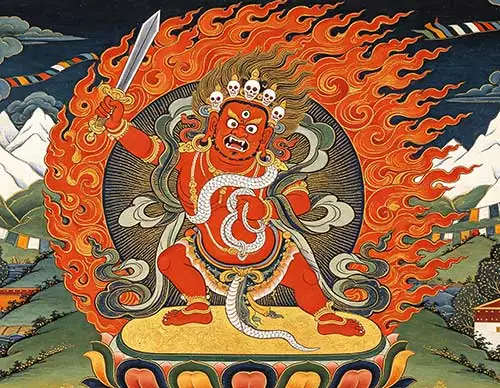 Acala Fudo Myo-o: Symbolism and Thangka Pendant Guide
