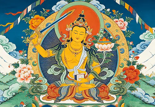 Manjushri Bodhisattva: Wisdom Symbolism and Thangka Jewelry Guide