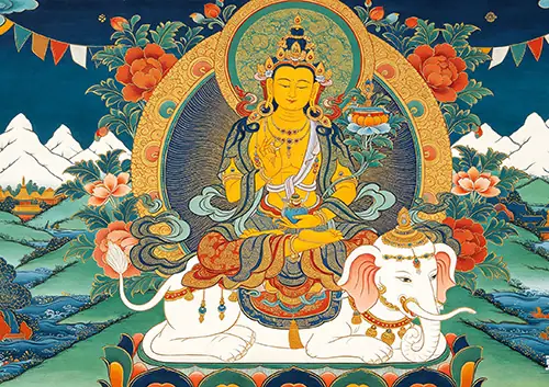 Samantabhadra Bodhisattva: Great Vows and Thangka Jewelry Guide