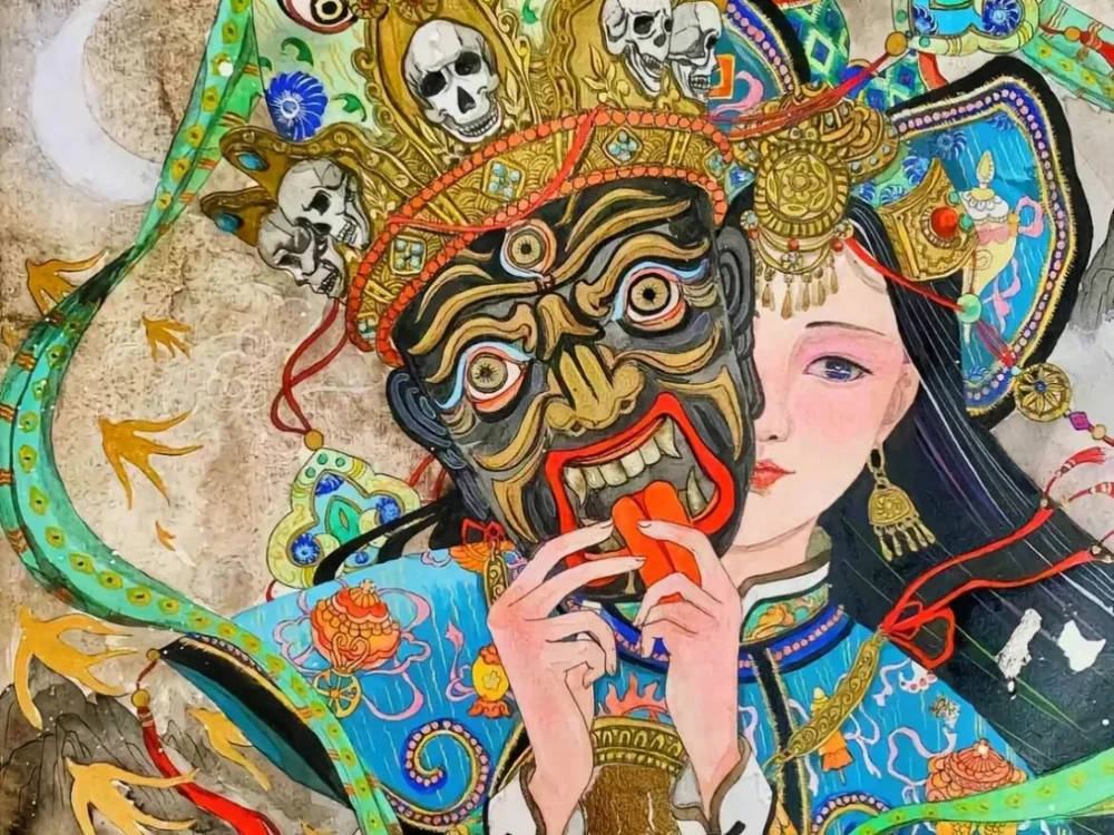 Zakiram: The Mystical Goddess Behind Tibetan Buddhist Jewelry